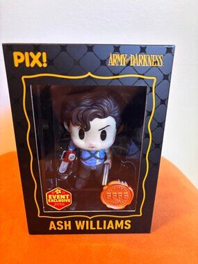 Thrilljoy PIX! Ash Williams Army of Darkness LE 6666 Figure Open Box